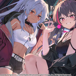 This is a pixiv picture whose title is [仕事絵] アズレン6thアニバーサリー記念イラスト.
