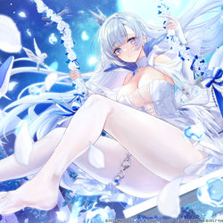 This is a pixiv picture whose title is アズールレーン６周年イラスト.
