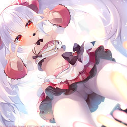 This is a pixiv picture whose title is アズレン6周年記念アイドルラフィー.