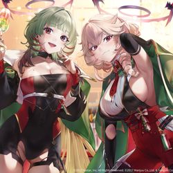 This is a pixiv picture whose title is アズレン６周年お祝い！.