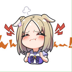This is a pixiv picture whose title is 大体あってるけど決定的に何か違うことに不服申し立てる委員長.