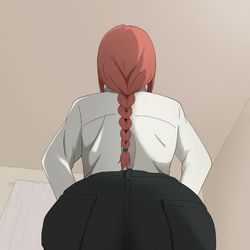This is a pixiv picture whose title is Makima 2 by Badbadfish.