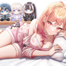 This is a pixiv picture whose title is 一条莉々華.