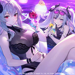 This is a pixiv picture whose title is アズールレーン6周年記念イラスト.