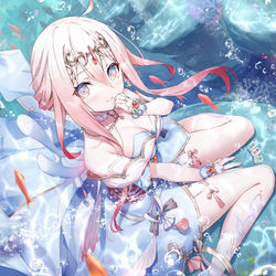 This is a pixiv picture whose title is 龍ヶ浜ゅぇ　初配信は9月16日午後8時～.