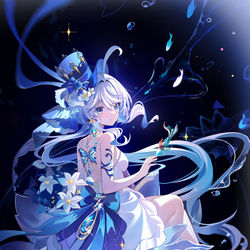 This is a pixiv picture whose title is 更新~芙芙~.