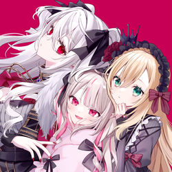 This is a pixiv picture whose title is 女子会.