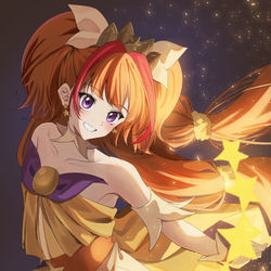 This is a pixiv picture whose title is きらめく星のプリンセス.
