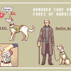 This is a pixiv picture whose title is うちの犬621.