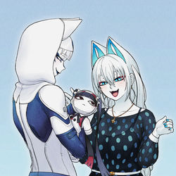 This is a pixiv picture whose title is ママパシンとキメラビばぁば.