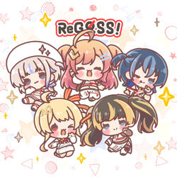This is a pixiv picture whose title is ぷちReGLOSS✨.