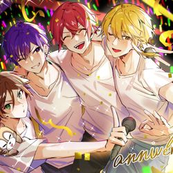 This is a pixiv picture whose title is 10th anniversary.
