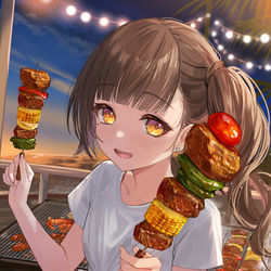 This is a pixiv picture whose title is はい、どーぞ.