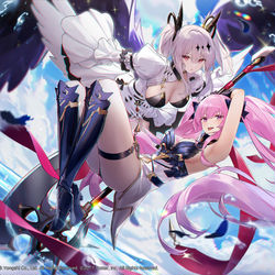 This is a pixiv picture whose title is アズールレーン6周年.