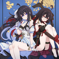 This is a pixiv picture whose title is 希儿·中秋.