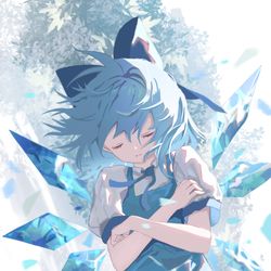 This is a pixiv picture whose title is 蓝.