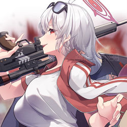This is a pixiv picture whose title is 体操服ハルナ.