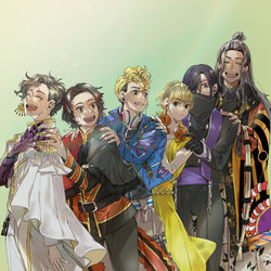 This is a pixiv picture whose title is キングオージャー絵まとめ.