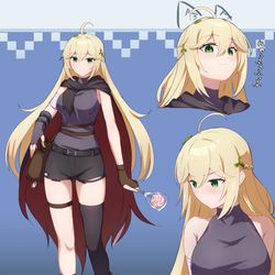 This is a pixiv picture whose title is ふゅーちゃー.
