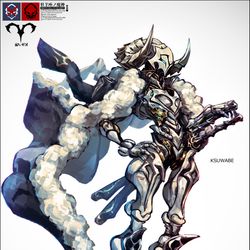 This is a pixiv picture whose title is ♈牡羊座ノ魔神.