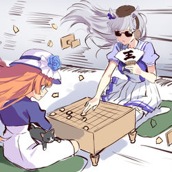 This is a pixiv picture whose title is 遠征移動中ゴルシたち.