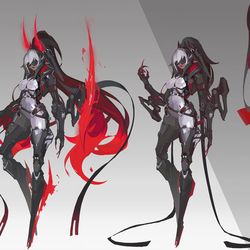 This is a pixiv picture whose title is Ghoul Squad.