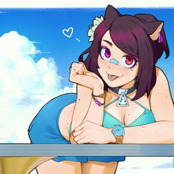 This is a pixiv picture whose title is Summer Ascari.