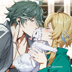 This is a pixiv picture whose title is Raise a cat with you- Hailumi.