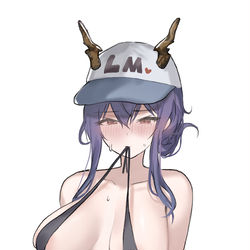 This is a pixiv picture whose title is おチェンさんのえっち水着な水着.