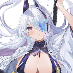 This is a pixiv picture whose title is 雲仙.