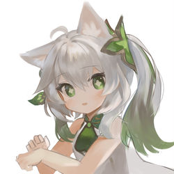 This is a pixiv picture whose title is neko.