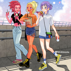 This is a pixiv picture whose title is 月見セット🌕.