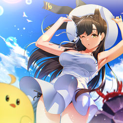 This is a pixiv picture whose title is 【リクエスト】アズールレーン　愛宕.