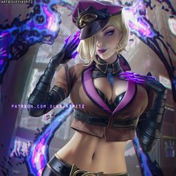 This is a pixiv picture whose title is Evelynn Soul fighter~⭑✧.