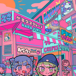 This is a pixiv picture whose title is Animax Cafe+.