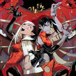 This is a pixiv picture whose title is 唱.