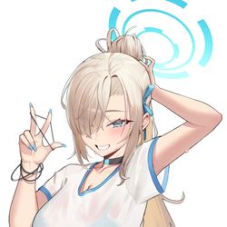 This is a pixiv picture whose title is 一之瀬アスナ.