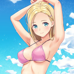 This is a pixiv picture whose title is 海.