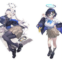 This is a pixiv picture whose title is 制服.