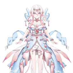 This is a pixiv picture whose title is 龍ヶ浜ゅぇ　立ち絵.