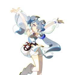 This is a pixiv picture whose title is 飞行系MIKU.