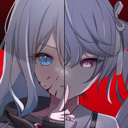 This is a pixiv picture whose title is アイデンティティ.