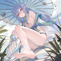 This is a pixiv picture whose title is 䓅亚的泳装稿.