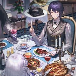 This is a pixiv picture whose title is にじそうさく０８新刊サンプル②.