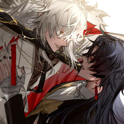 This is a pixiv picture whose title is 景刃.