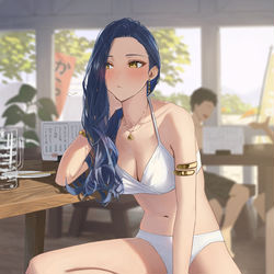 This is a pixiv picture whose title is 男なんてシャボン玉よ...。.