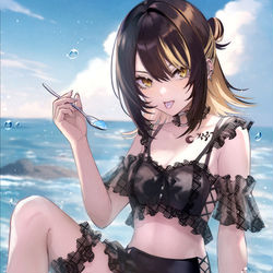 This is a pixiv picture whose title is ディライトサマー.