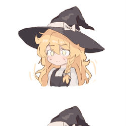 This is a pixiv picture whose title is 正在努力做某事的魔理沙.
