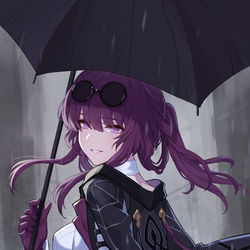 This is a pixiv picture whose title is In the Rain.