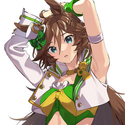 This is a pixiv picture whose title is 日焼け跡.